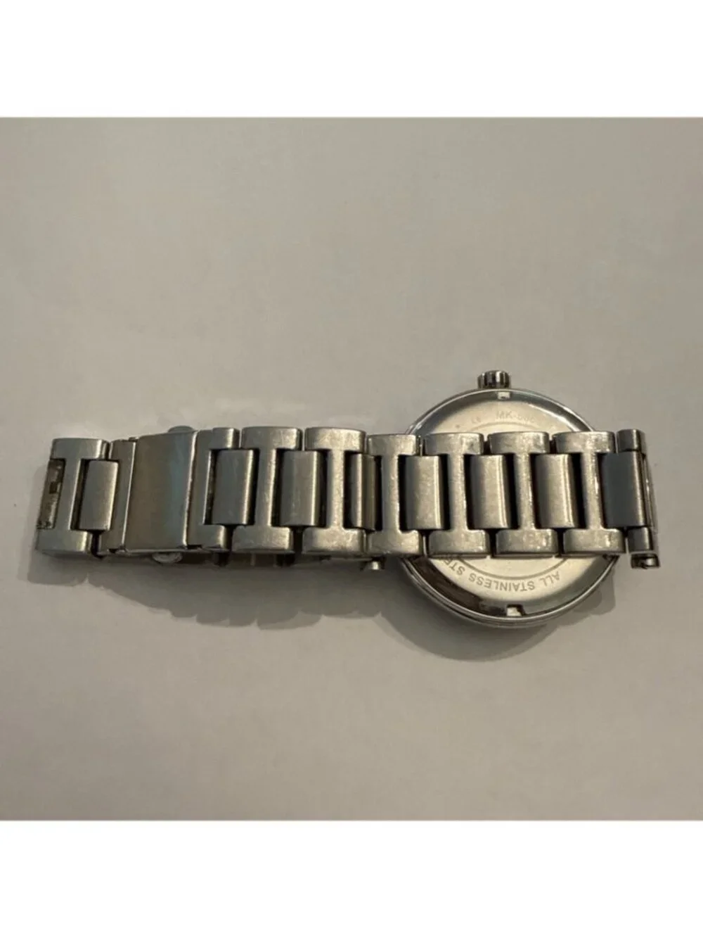 Michael Kors Skylar MK5866 Stainless Steel Analog Dial Quartz Watch NEW BATTERY